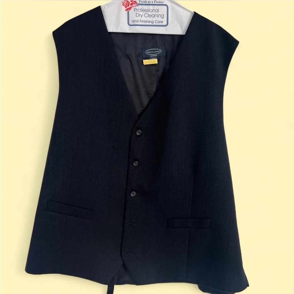 Pronto Uomo Black Vest